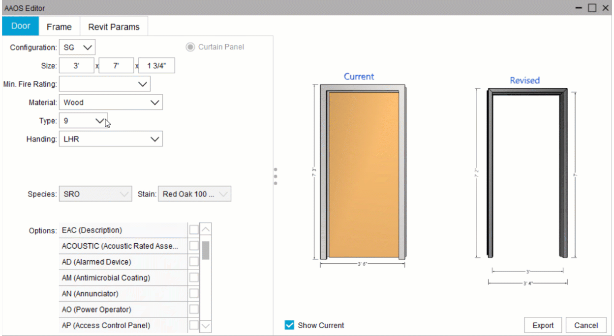 Revit® plugin Edit Door Openings Studio Knowledge Base